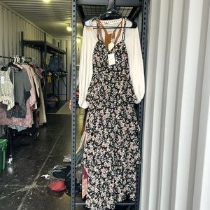 New floral maxi dress